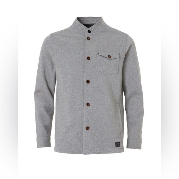 Vans OTW Other - Vans OTW Collection Men’s Grey Stand Collar Coat Button Jacket Size L Streetwear